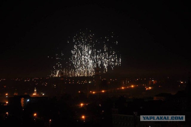 Юго-Восток Украины жгут фосфором