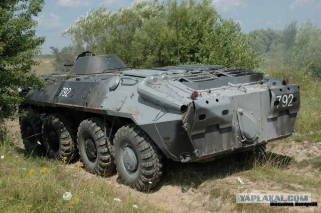 Испытания украинского БТР-4 "Буцефал" на воде