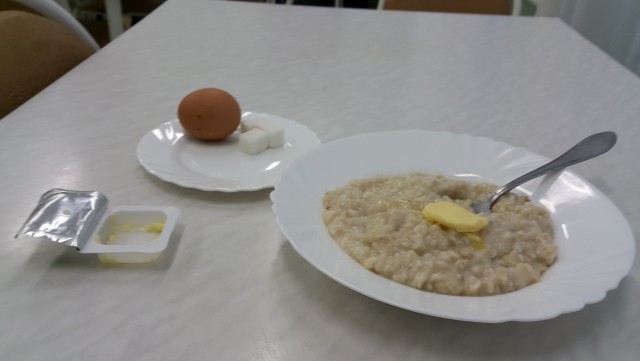 Как кормят в немецкой больнице