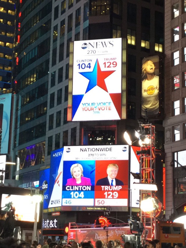 Выборы в США 8 ноября 2016