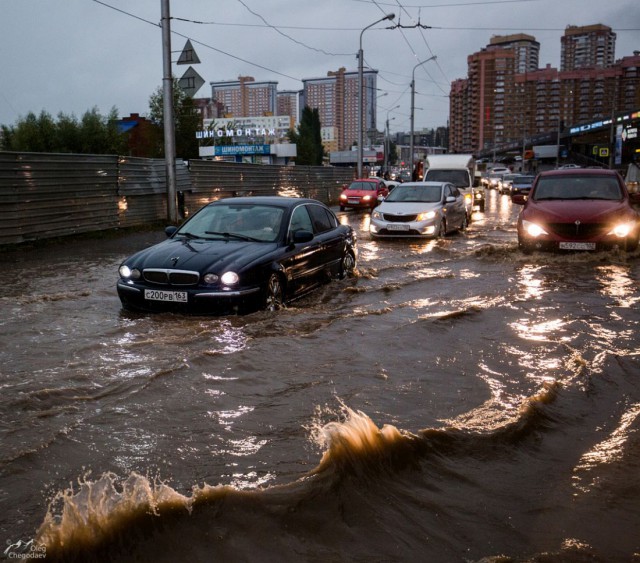 Потоп в Уфе 4 сентября