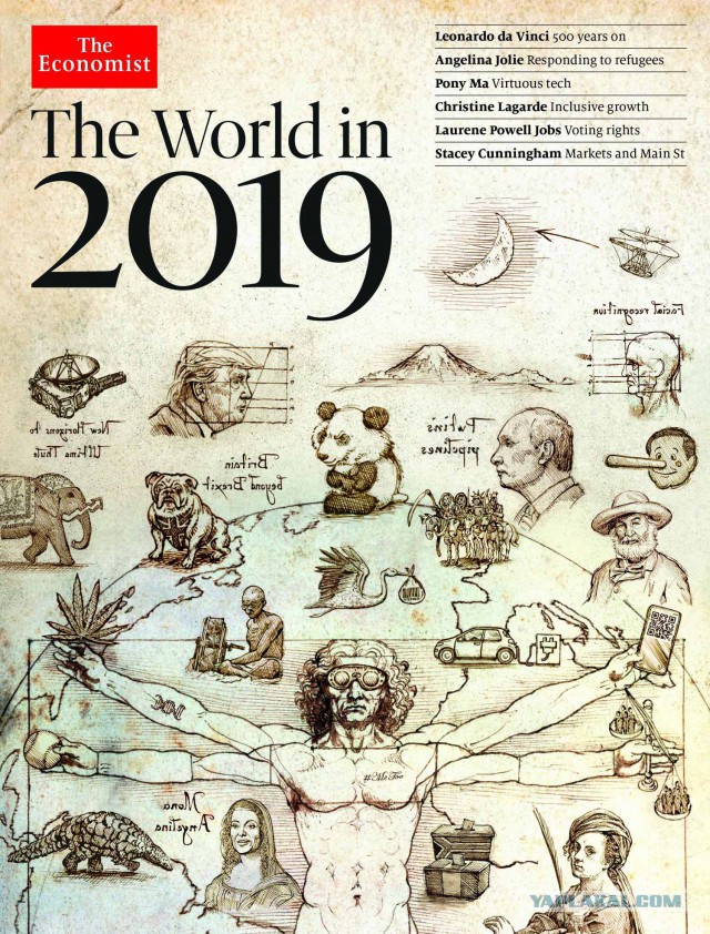 Путин и всадники Апокалипсиса: The Economist сделал прогноз на 2019 год