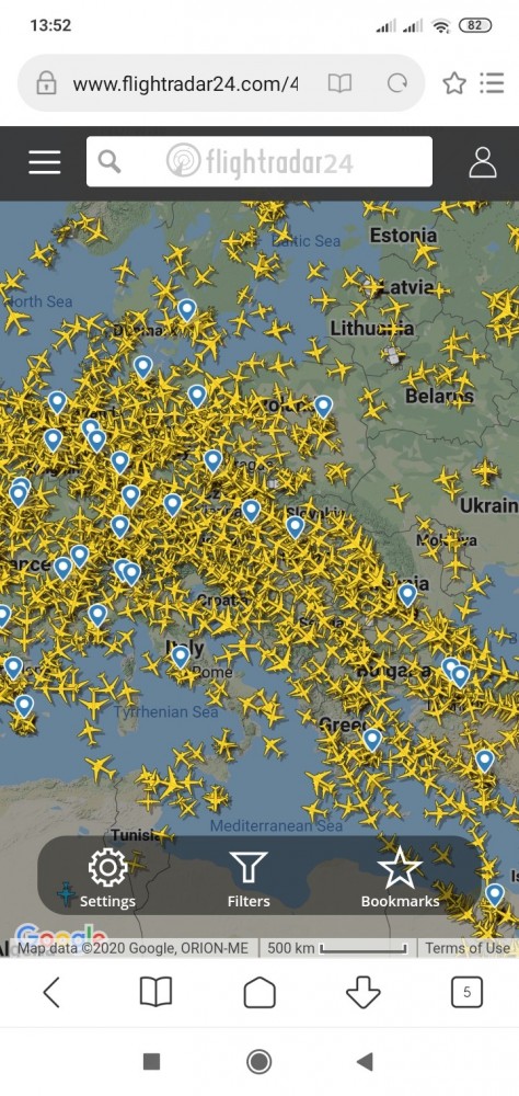 Мне кажется нас дурят. На основе Flightradar24