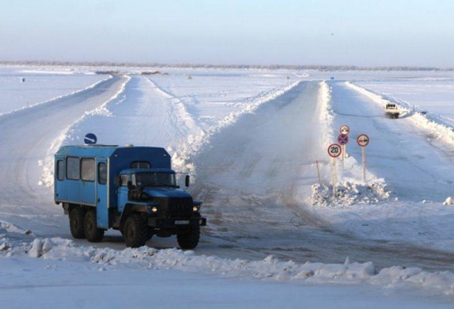 Суровые дороги крайнего севера