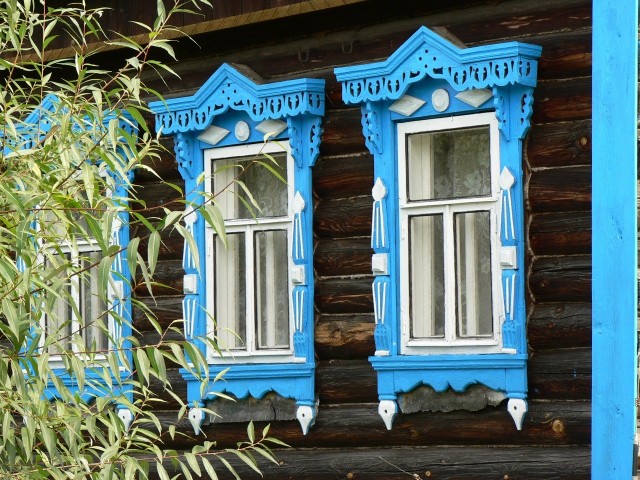 г.Семёнов. Наличники на окна (82 фото)