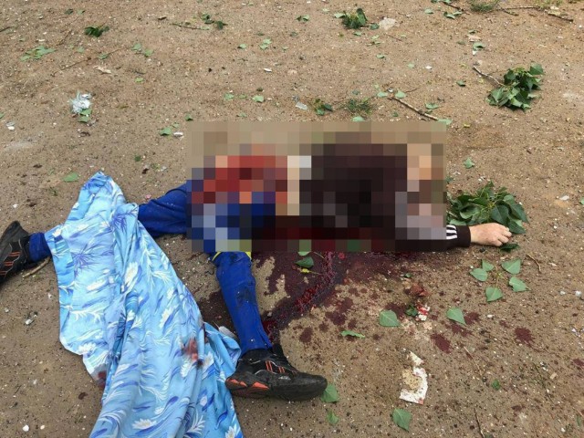 Все, что осталось от командного пункта ОК "Юг" в Новом Буге.