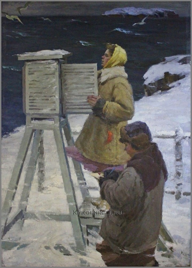 Труд в живописи СССР