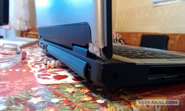 Ремонт петли\крышки ноутбука.