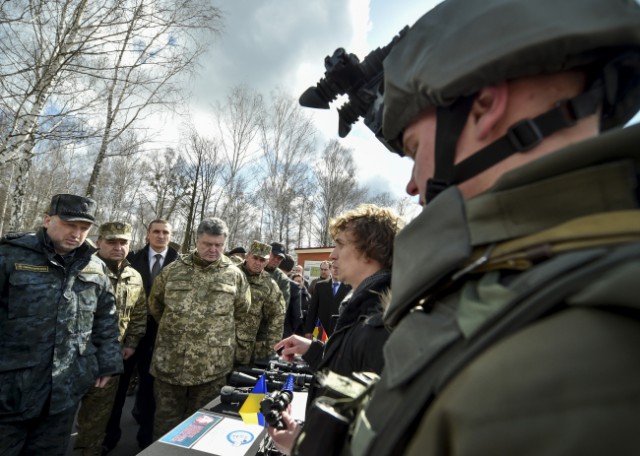 Под Киевом выставка военной техники