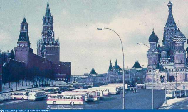 Прогулка по Москве 1979 года