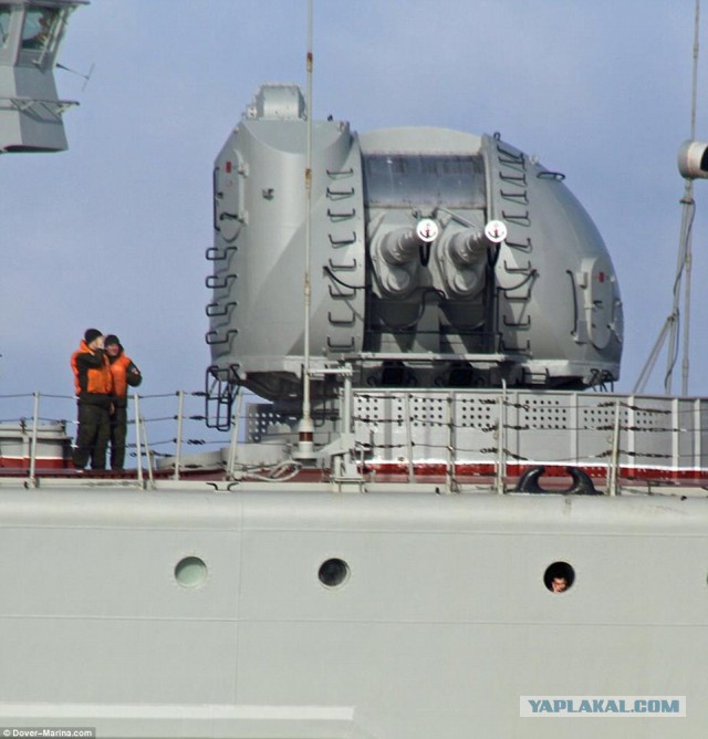 Авианосная группа ВМФ России вошла в Ла-Манш