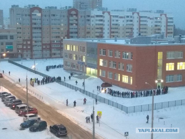 Воронежцы ночами дежурят на улице ради места в новой школе