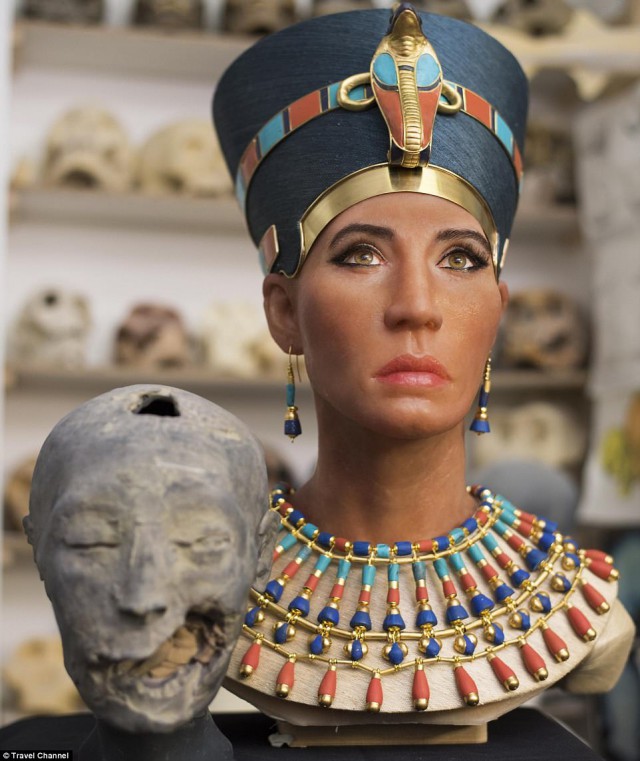 Новое лицо Нефертити. Мумии и скелеты. 23