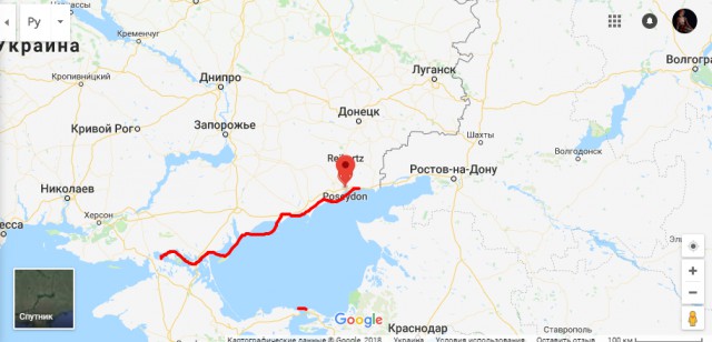 Россия может усложнить проход украинских судов через Керченский пролив