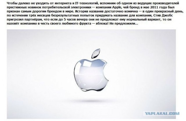 Как были созданы популярные бренды