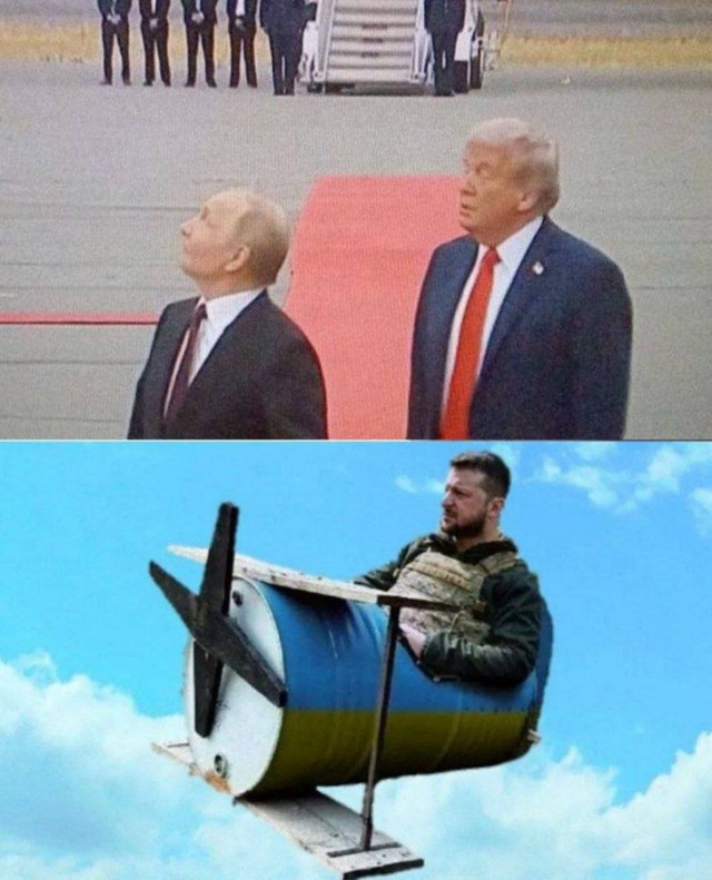 Истребители F-35 сопроводили борт Владимира Путина по пути с Аляски в Россию