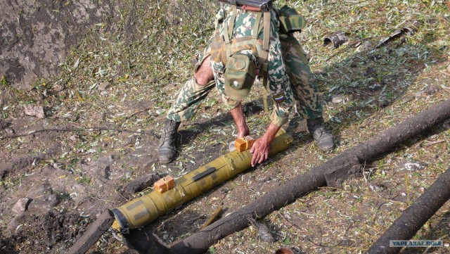 Разрушитель на полигоне Погоново