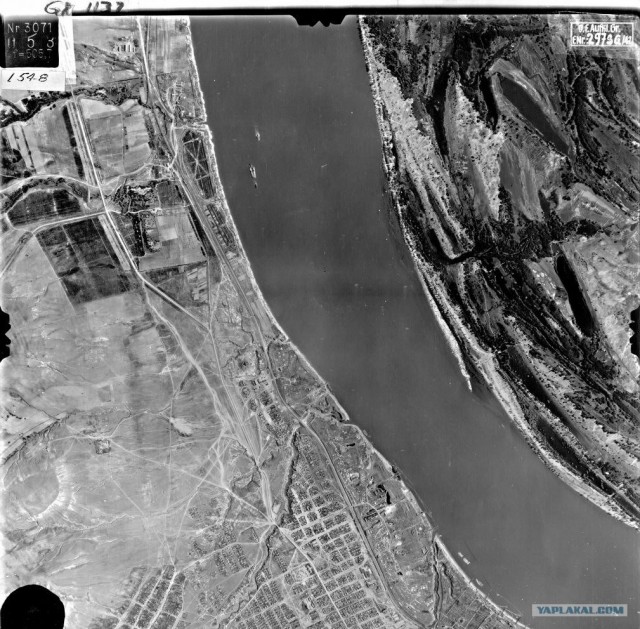Сталинград Аэрофотосъемка 1942 года