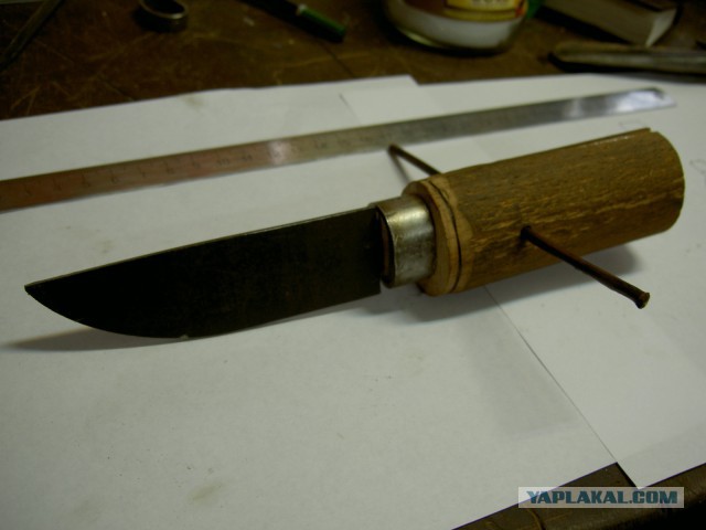 Лапландский нож из говна и палок