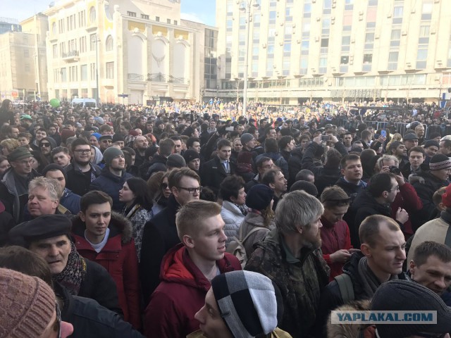 Задержания происходят на антикоррупционных акциях «Он нам не Димон»