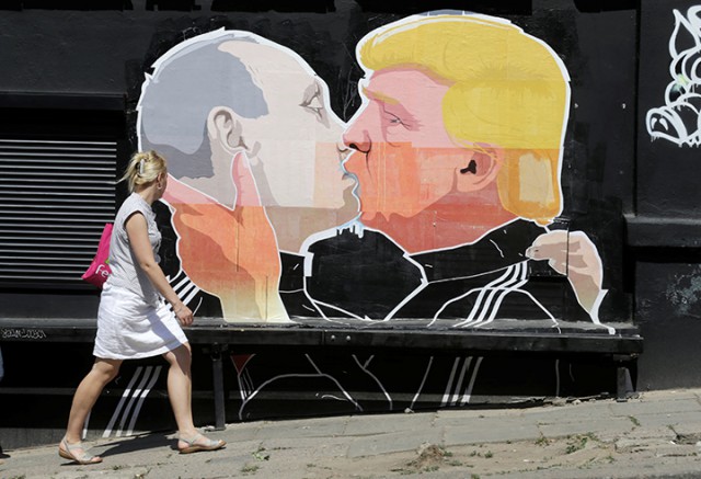 Фото: Первая встреча Путина и Трампа