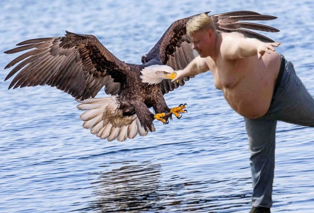 Фотожаба: Эквилибрист