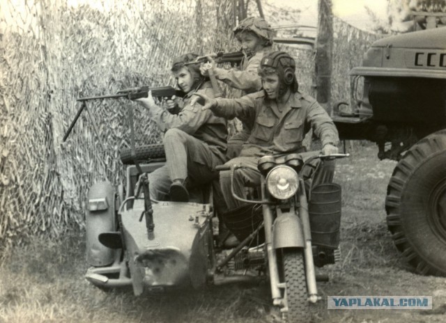 А какая военная техника была в вашем распоряжение?