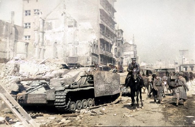 Кёнигсберг в апреле 1945-го.