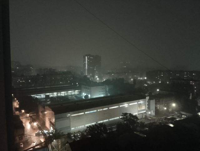 Гроза в Саратове 06.06.2024