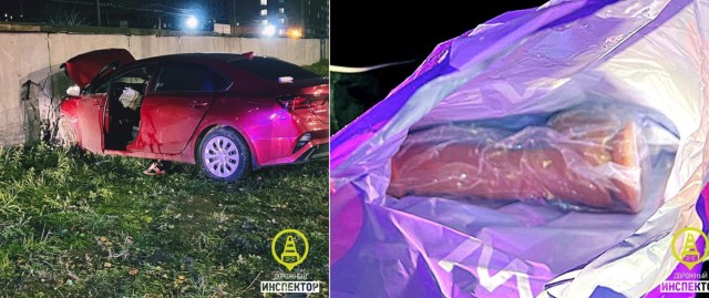 Смертельное ДТП в Петербурге: неадекватный иностранец с пассажирами влетел в стену гаража