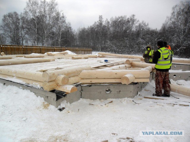 Строительство дома на даче
