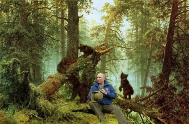 Путин с Шойгу воссоздали кадр из Горбатой горы и другие шутки пользователей