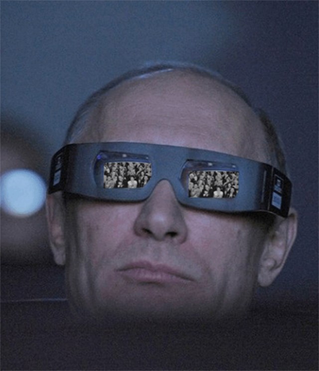 Фотожаба: Путин в 3D