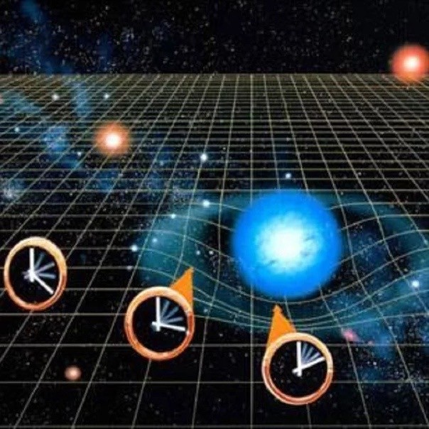 Как меняется течение времени от гравитации?