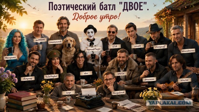 Двое, поэтический батл