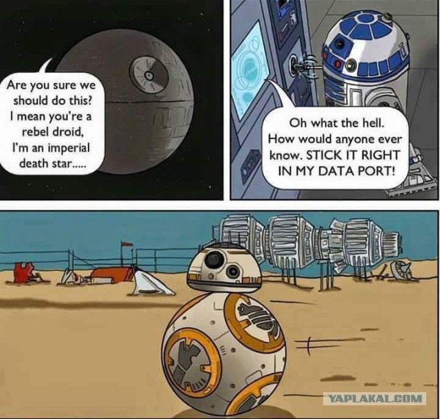 Герои Star Wars тогда и сейчас.