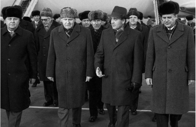 Юбилей избрания  Горбачева главой государства