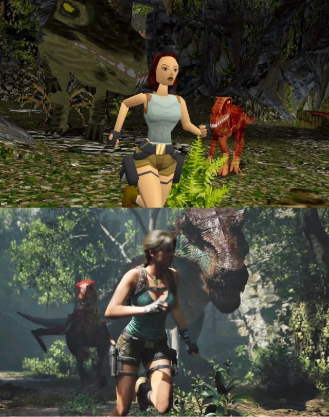 Tomb Raider (1996) vs Tomb Raider (2026)