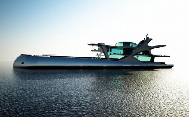 Концепт самой крутой яхты в мире: "Белуга"