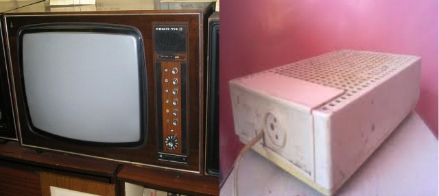 Раритетный телевизор "Москва" из прошлого