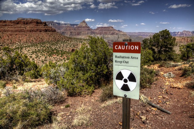 Гранд Каньон в США - древний карьер по промышленной добыче урана
