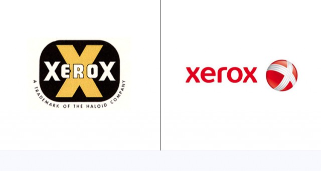 Логотипы известных брендов на заре их карьеры