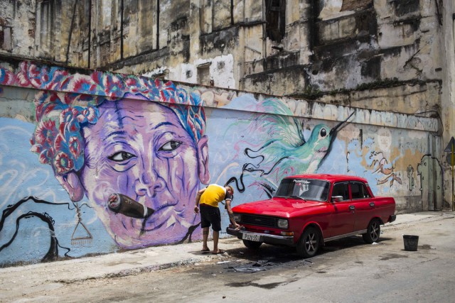 Интересные кадры с Кубы