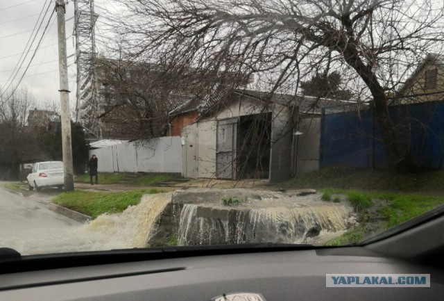 А у нас дождик прошел. Краснодар