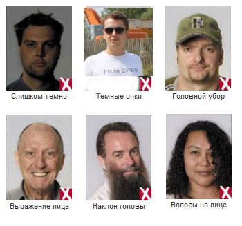 Недопустимые лица на госуслугах