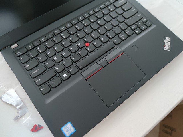 Новый ноутбук Thinkpad T490s