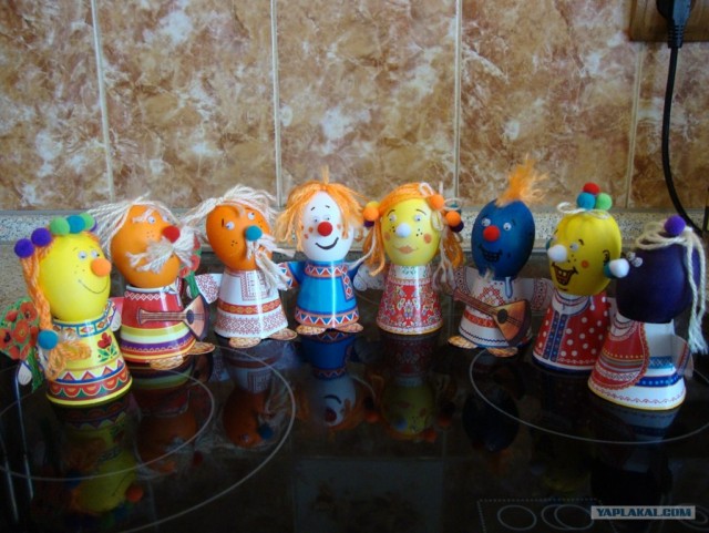 Пасха 2011. Крашенные яйца