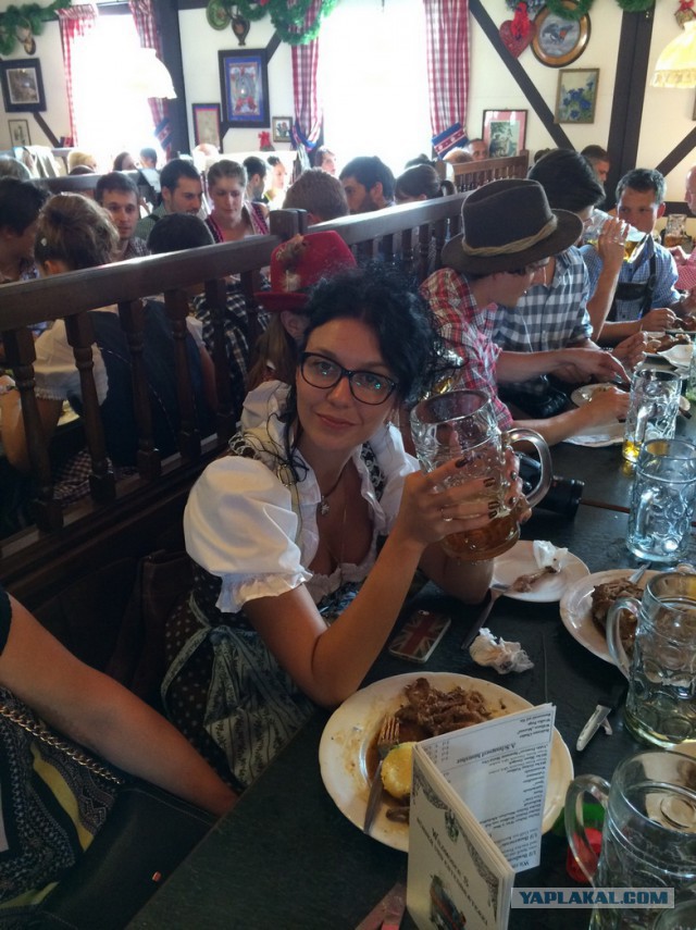 Репортаж  с крупнейше вечеринки — Октоберфеста