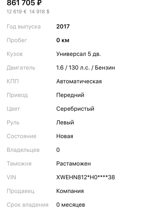 Универсал Lada Vesta: начались продажи