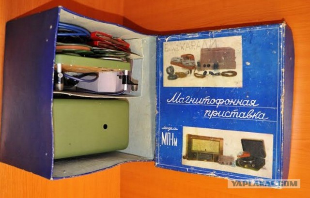 Безмоторные магнитофонные приставки 50-60гг.